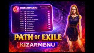 FULL MAPHACK   ZOOM OUT KIZAR MENU PATH OF EXILE TRAINER! 🌌🔍