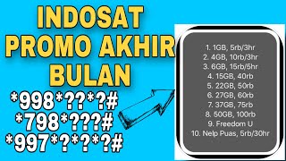 PAKET INTERNET MURAH INDOSAT||PROMO INDOSAT 2021!!!