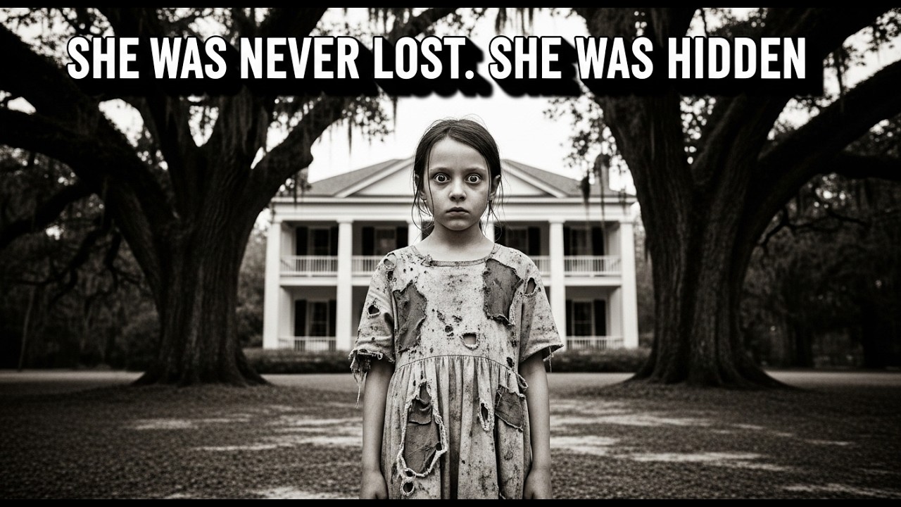 (1858, Louisiana) The Missing Girl Found Living Beneath Bellichass Plantation !