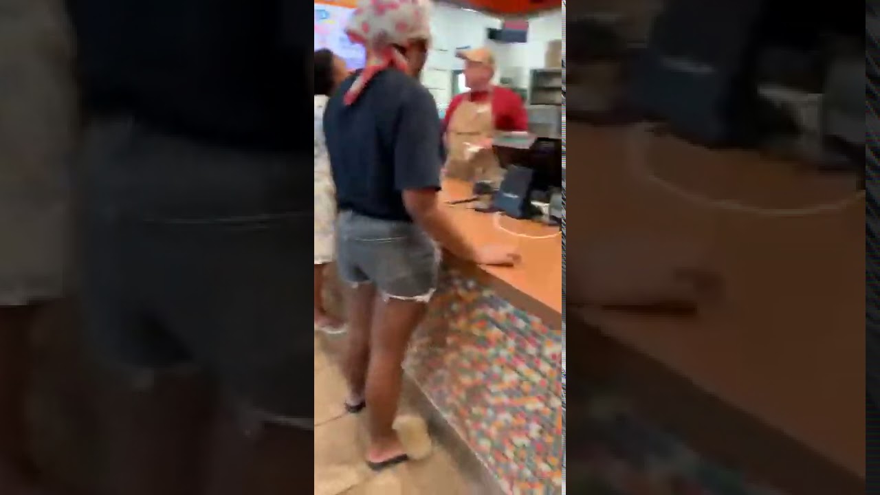 Popeyes chicken sandwich fight YouTube