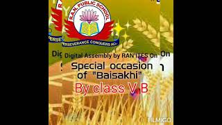 Digital Assembly by RAN'ITES On Special occasion of "Baisakhi" by class V B screenshot 5
