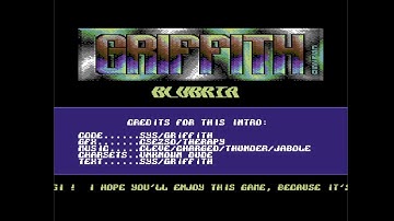 C64 Crack Intro: 1995 Griffith Intro