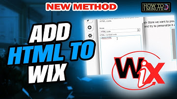 How to add html to wix 2025