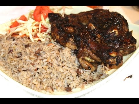 HOW - TO COOK REAL JAMAICAN JERK CHICKEN HOT SPICY CARIBBEAN MEAL RECIPE 2014