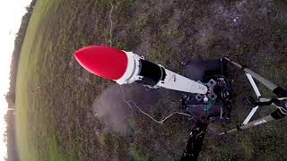 Rev D Model Falcon 9 Core Stage Rocket Flight #4 (Cinematic only)
