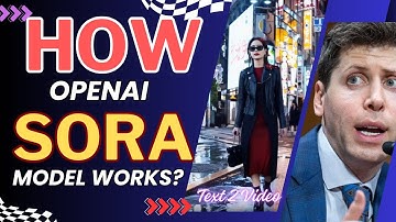 How OpenAI SORA Works ? | Text To Video Model  #sora #openai #chatgpt