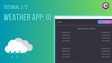 Code a C# Weather Application, part 2: Designing a Modern UI (Part 2/3)