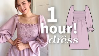 Making a Shirring Dress that becomes a princess the moment you wear(OJDR0008)