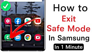 How to Turn off Safe Mode on Android-Samsung Safe Mode Turn off-Exit Safe Mode on Samsung screenshot 1