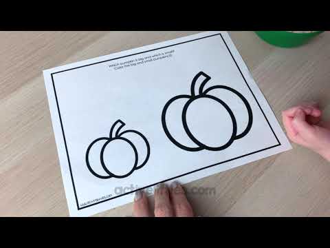 Free Printables for Toddlers and Preschoolers for Fall