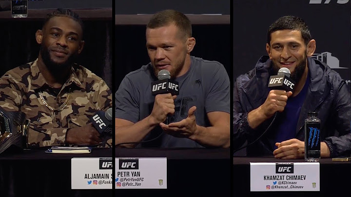 UFC 273: Пресс конференция