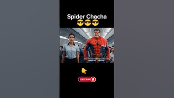 Flight Mai Spider Chacha 😎 Funny Monkey Video ~ #aivideo #monkeyvlog #aivlog #funny #shorts