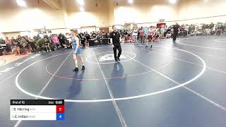 60 Kg Rnd Of 16 - Sam Herring, Bishop McCort High School Wrestling Vs Cooper Hilton, Boom Ranch Wr