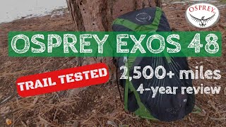 Osprey EXOS 48 Backpack Review