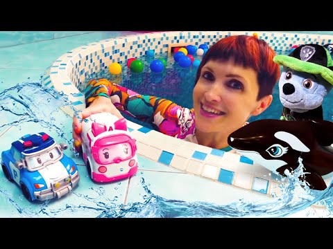 видео: Маша Капуки и игрушки в бассейне - Щенячий патруль в песочнице. Сборник для детей