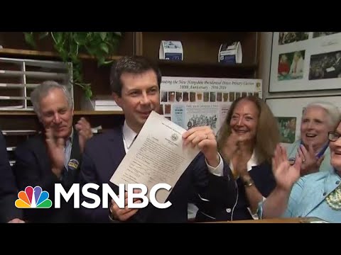Pete Buttigieg Officially Files To Appear On New Hampshire Primary Ballot | Craig Melvin | MSNBC