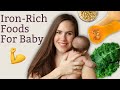 The Best IRON-RICH Foods for Babies (and How to Increase Absorption)