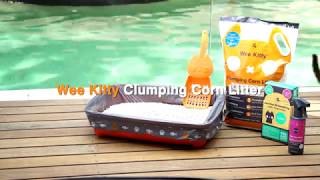 wee kitty clumping corn litter 12kg value pack