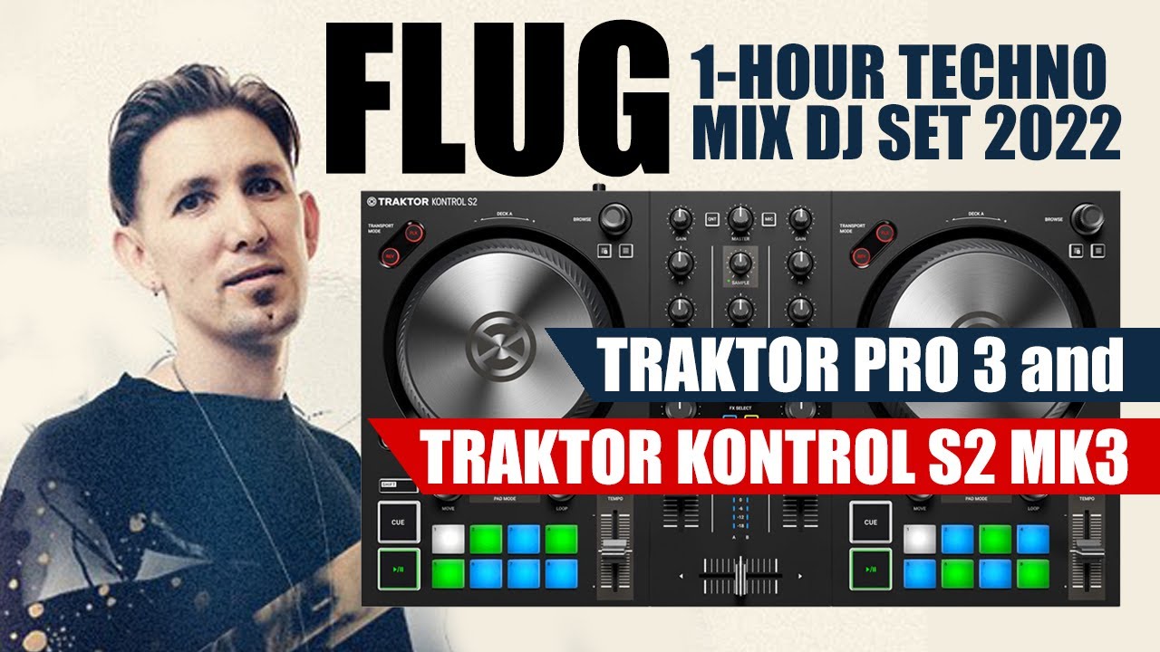 Best of Flug 1Hour Techno Mix DJ Set 2022 Traktor Kontrol S2 MK3
