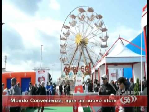 Mondoconvenienza apre un nuovo store a roma youtube Mondo convenienza marcianise