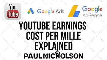 Youtube Earning CPM Cost Per Mille Views Explained