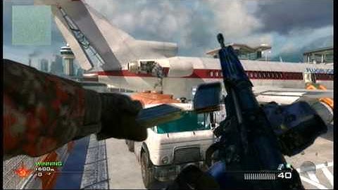 MW2 Glitches - On top of plane and out of Teminal!!