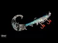 Spinpoler Multi-Depth Flame Stinger Rig UV Hook With Adjust Sinker Weight For Soft Bait Pike Fishing