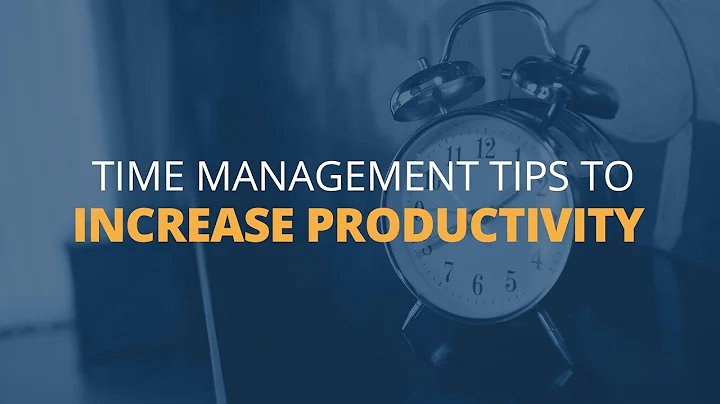 6 Time Management Tips to Increase Productivity | ...
