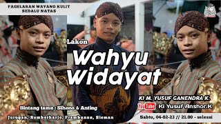 LIVE  WAYANG KULIT MASDA YUSUF  // WAHYU WIDAYAT // SIHONO \u0026 ANTING // GATOT WIDODO, JURUGAN, SLEMAN