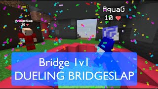 I dueled Bridgeslap for a Bridge Tournament... (Hypixel Bridge)