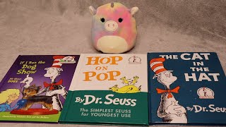 READING BOOKS (If I Ran the Dog Show, Hop on Pop & The Cat in the Hat by Dr. Suess)