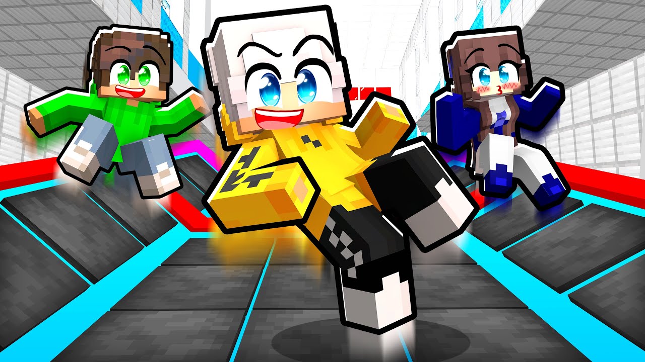 Ho COSTRUITO un PARCO di TRAMPOLINI in Minecraft