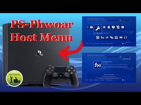 PS4 Exploit Host Menu PS-Phwoar! v1.0! - YouTube