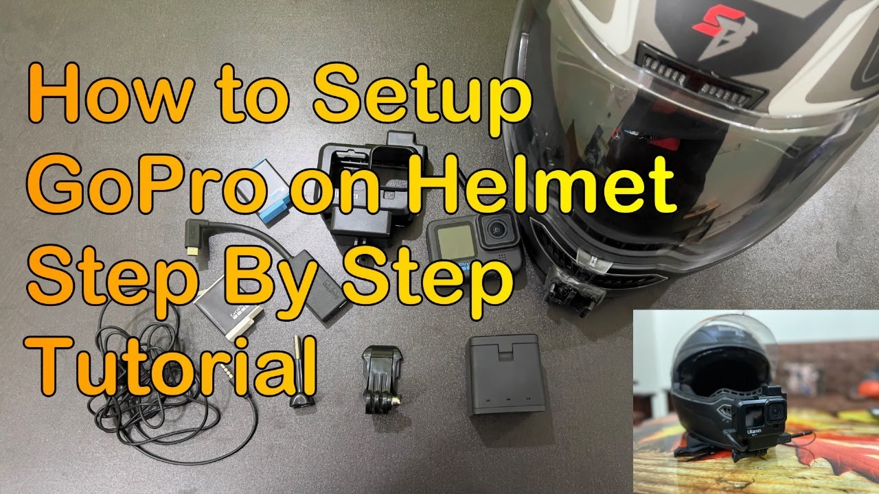 Gopro Setup Instructions GoPro Helmet Step-by-Step || Setup Tutorial in Hindi || Ghar Ke Parde 😭 ...