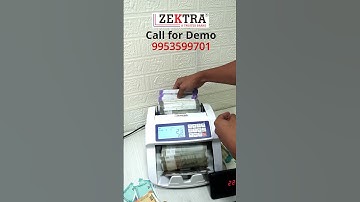 Money Counting Machine  💸😱 #shorts #zektra