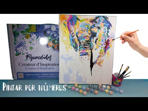 Tutorial y trucos de Cómo pintar por números Nivel Avanzado DIY @CrearyReciclar