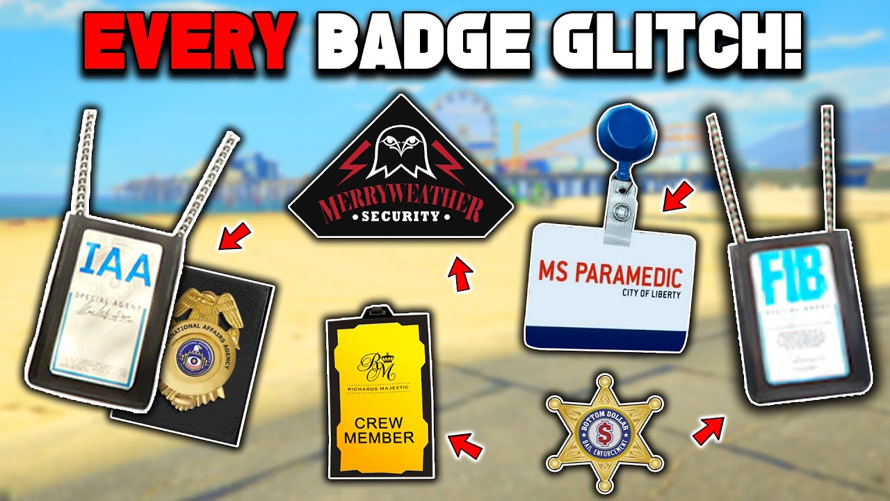 How To Get Every Badge Glitch In GTA 5 Online 2025!