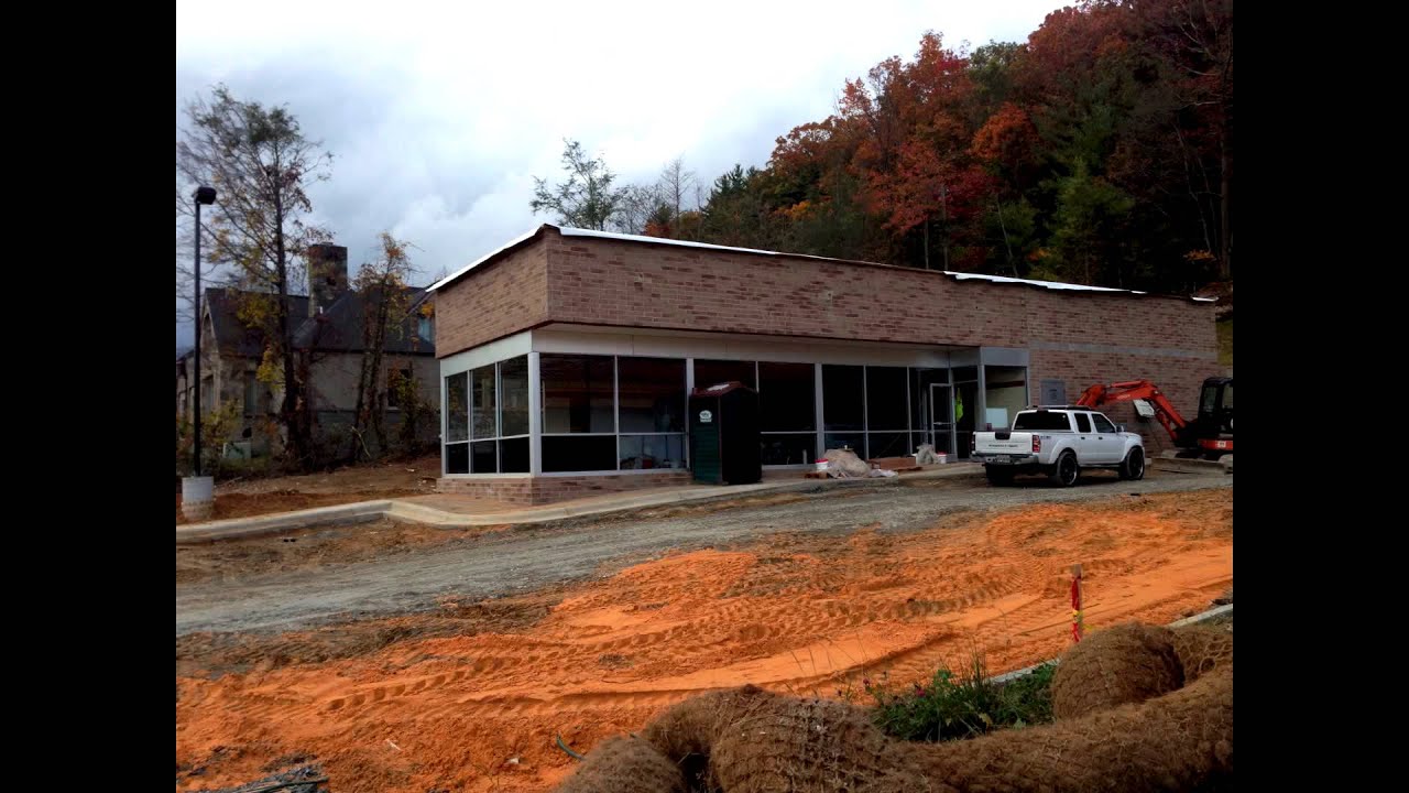 Waffle House Boone NC Construction Time Lapse - YouTube