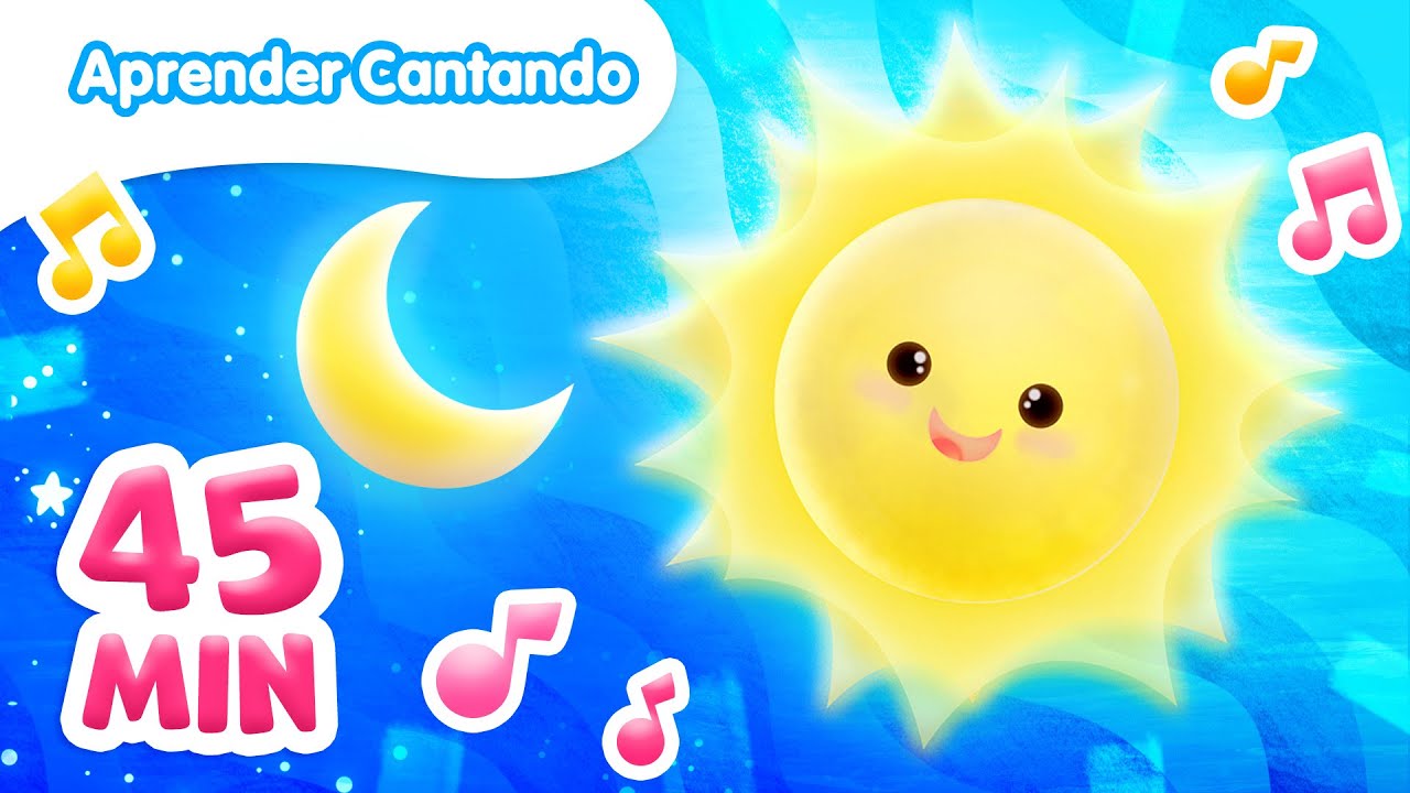 ☀️ Sol Solecito Luna Lunera 🌙 Las Mejores Canciones para Niños | Aprender Cantando