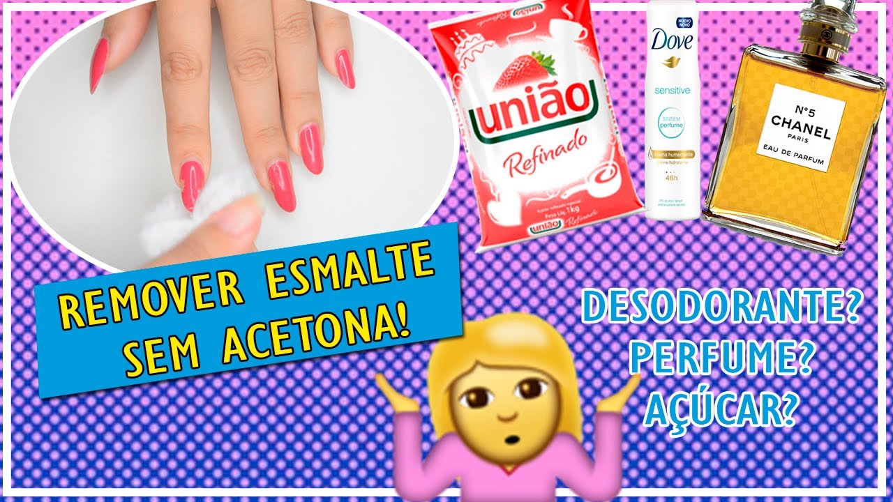 Truques para remover esmalte SEM ACETONA ou REMOVEDOR