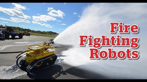 Explosion-Proof Fire Fighting Robot Field Test || The Unbelievable Scene #explosion