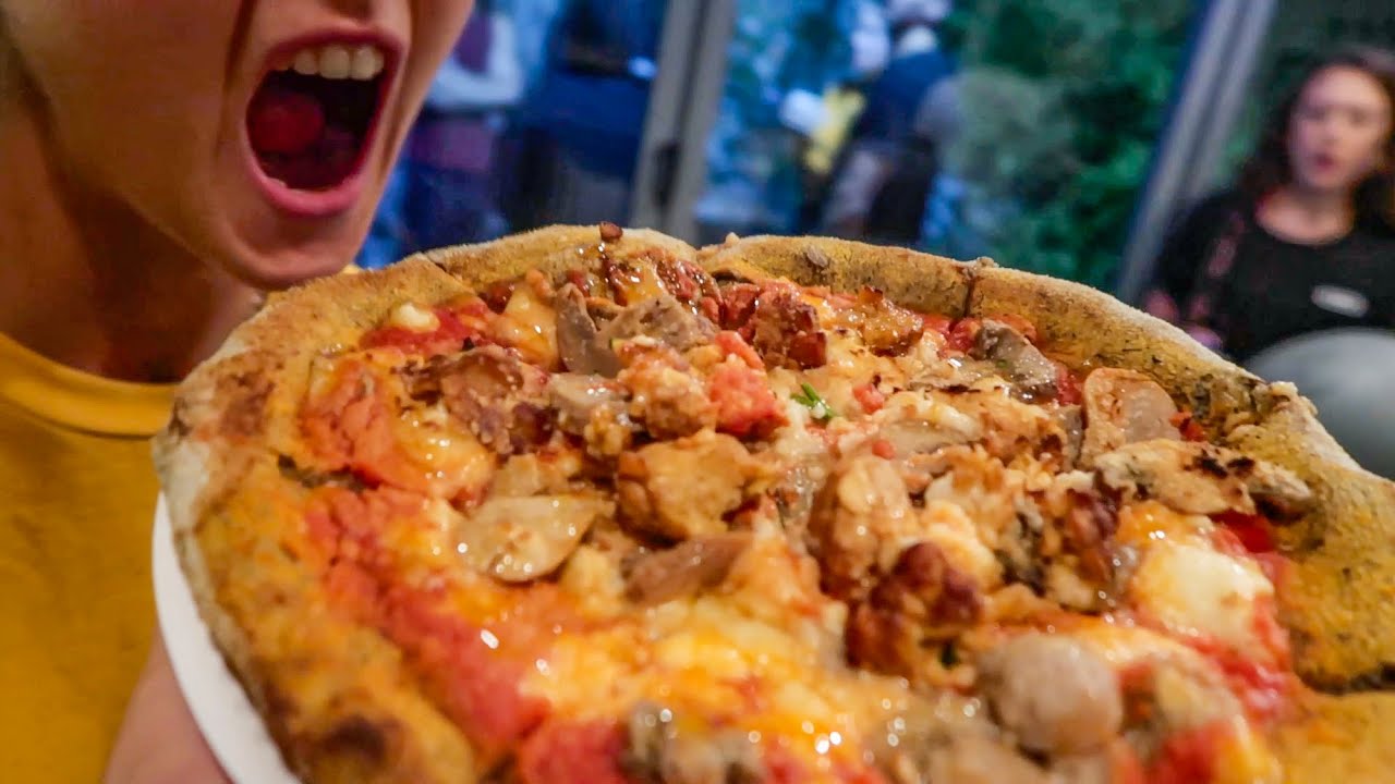 They made me the Healthiest Vegan Pizza