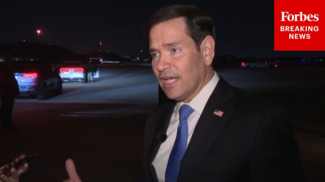 BREAKING NEWS: Rubio Speaks To Reporters After CENTCOM Announces New Wave Of Strikes Against Iran