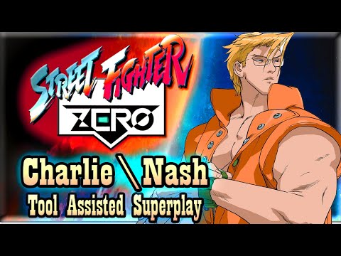 【TAS】STREET FIGHTER ALPHA WARRIOR'S DREAMS - CHARLIE (USA)\NASH (JPN)