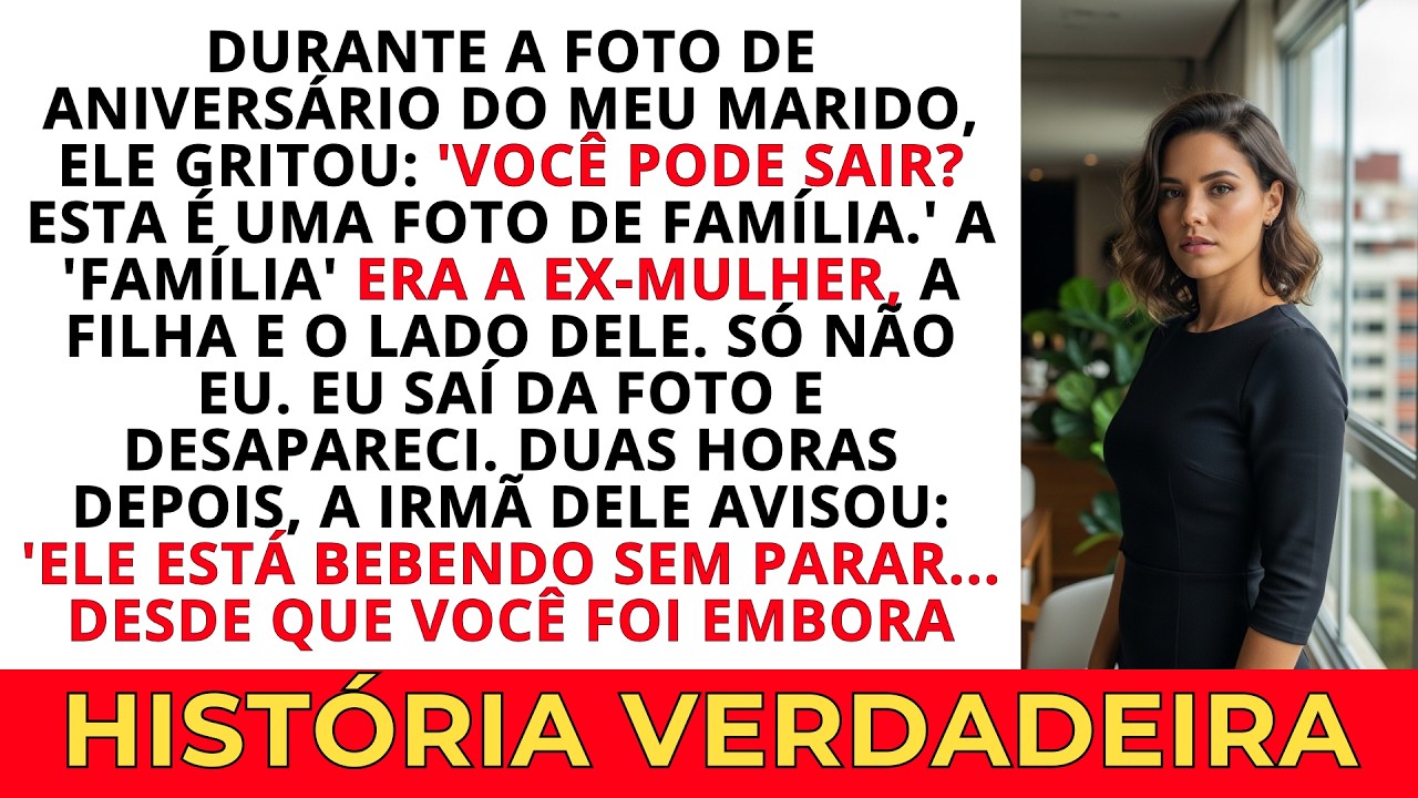 Meu Marido me Pediu para Sair da Foto — Então Eu Sumi da Vida Dele