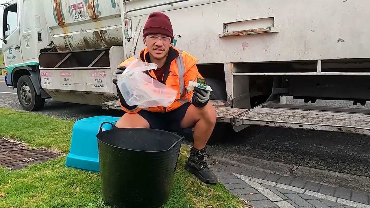 On the job with EnviroWaste Taupō recycling runners