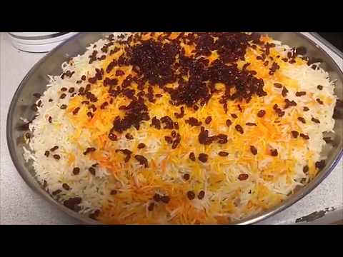 Barberry rice | Persian rice | delicious rice