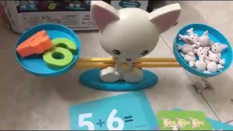 Trò chơi bàn cân toán  học Puppy Up