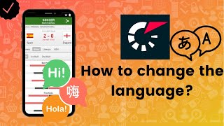 How to change the language on Flashscore? screenshot 2