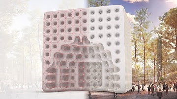 [Grasshopper] Smooth pipe made from grid lines and partial deletion [Data download available]